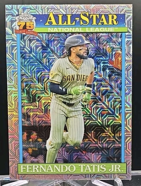 2026 Topps Chrome Silver Pack All-Star Fernando Tatis Jr. Mojo 91ASG-17 Padres