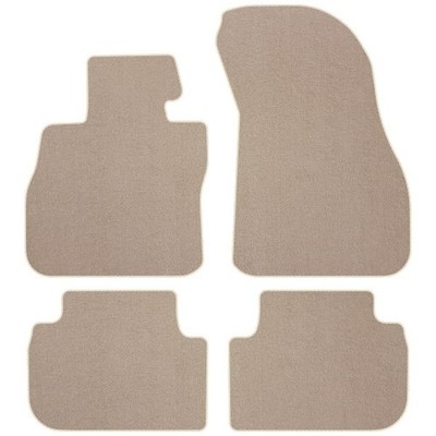 Velours Fußmatten für BMW 1 F40 ab Bj. 2019 Passform Neu Automatten BEIGE ALPS