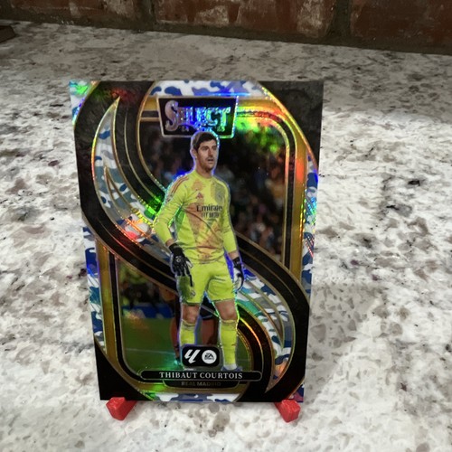 Panini Select 2024-25 LaLiga Thibaut Courtois Real Madrid Winter Camo /30
