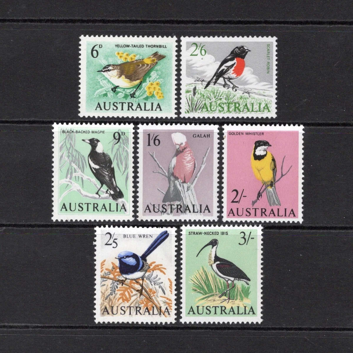 1964 Australia Birds Mint
