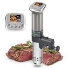 Sous Vide Cooker Machine: Ultra-Quiet Built-in TFT Recipes IPX7 Waterproof ci...
