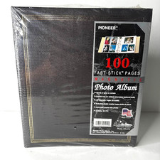 Vtg Pioneer Binder Magnetic 3-ring Photo Album Gary 100-pages New Sealed LM-100