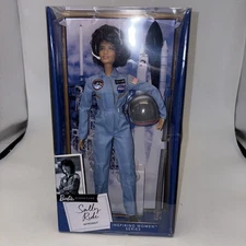 Mattel Barbie Signature Inspiring Women Series Sally Ride Astronaut Doll Creases