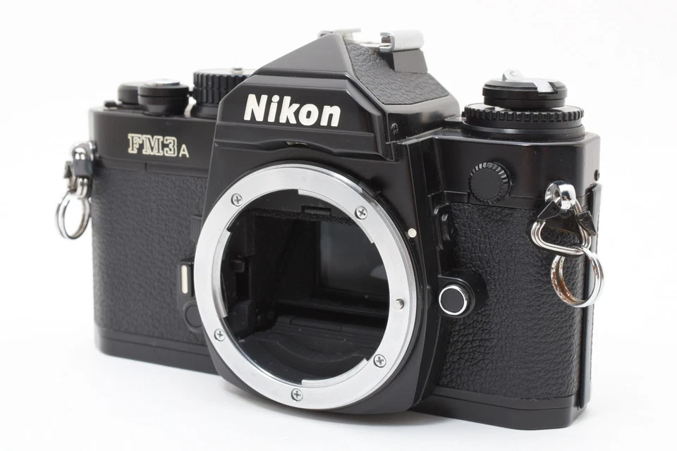 🌸¡El medidor funciona![COMO NUEVO] Cuerpo de cámara fotográfica Nikon FM3A negra 35 mm SLR de JAPÓN Foto 3 de 4