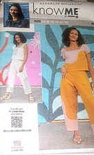 McCall's #ME 2033 Sizes 8-16 Know Me By Mimi G. Misses Modern Crop Tops & Pants