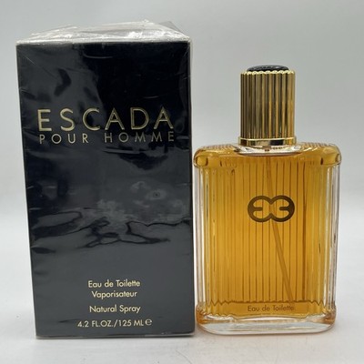 Escada Pour Homme EDT 4.2 oz. 125 Ml .New In Open Box Discontinued *See Details*
