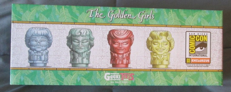 The Golden Girls Geeki Tikis Mini Muglets 4-Pack San Diego Comic-Con Exclusive 