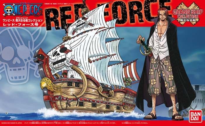 One piece grand ship collection red force Shanks model kit Bandai Hobby