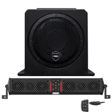 Wet Sounds Package: Stealth XT-6 Sound Bar + AS-10 Subwoofer