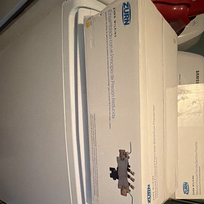 #ad Zurn Wilkins 375 RPZ Reduced Pressure Zone Backflow Preventer 3 4 in Manual $450.00