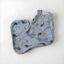 Kyte Baby Sleep Bag M 1.0 TOG shark Sleeveless Full Zip Sleep Sack