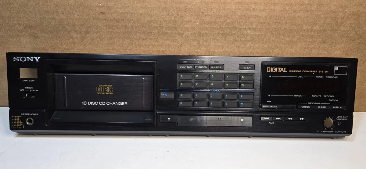 25+ Sony 10-14 CD Changer Capacity Home Audio CD Players
