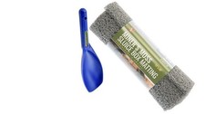 Sluice Monkey 12" Blue Scoop Gray Miner's Moss Sluice Box Matting, 12"x 36" 10