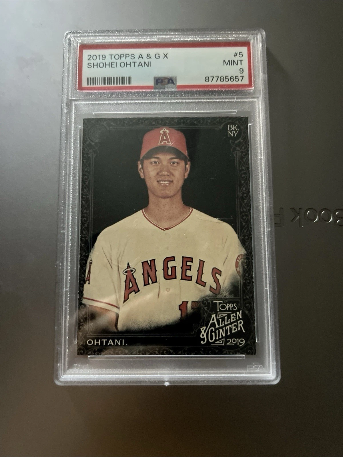 Shohei Ohtani trading card