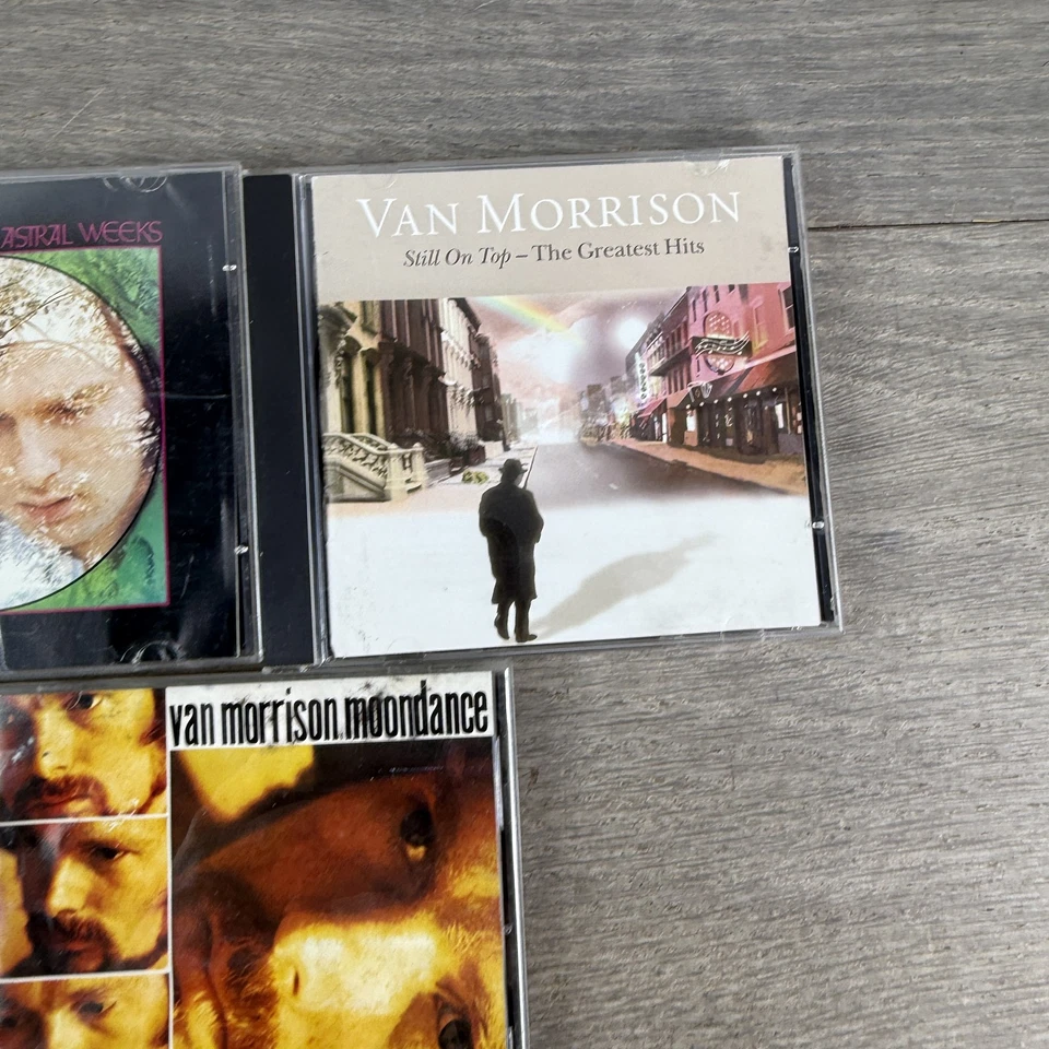 Van Morrison CD Lot Astral Weeks Moondance Greatest Hits Rock Albums Foto 3 de 4