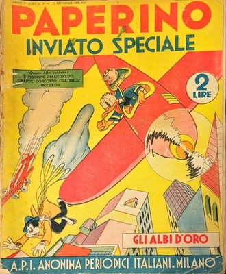 SONDERGESANDTES PAPIER - DIE GOLDENEN ALBEN NR. 21 - 15. SEPTEMBER 1938 - A.P.I.