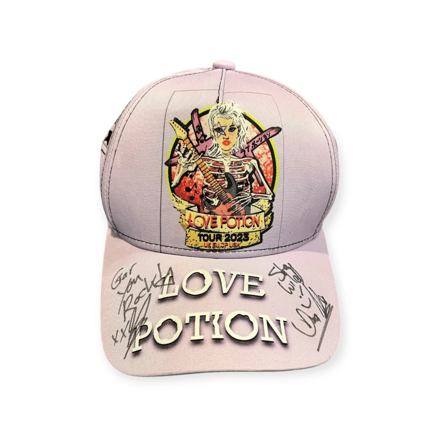 The SoapGirls Love Potion Tour 2023 Autographed Baseball Cap