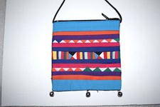 Hand Detailed Fabric Colorful Applique Purse Coin Purse from Thailand 1 of 6