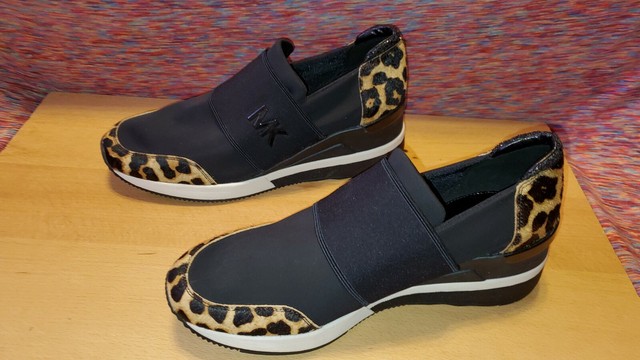 michael kors olympia sneakers leopard