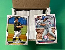 2023 BOWMAN DRAFT BASEBALL PAPER BASE SET #1-200 PAUL SKENES WYATT LANGFORD