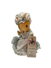 Vintage Beatrix Potter Lady Mouse 11" Plush Eden Toy Stuffed Animal Style HTF