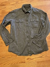 Marc Anthony Luxury Fabric Slim Fit Button-Up Shirt LongSleeve Large 100% cotton