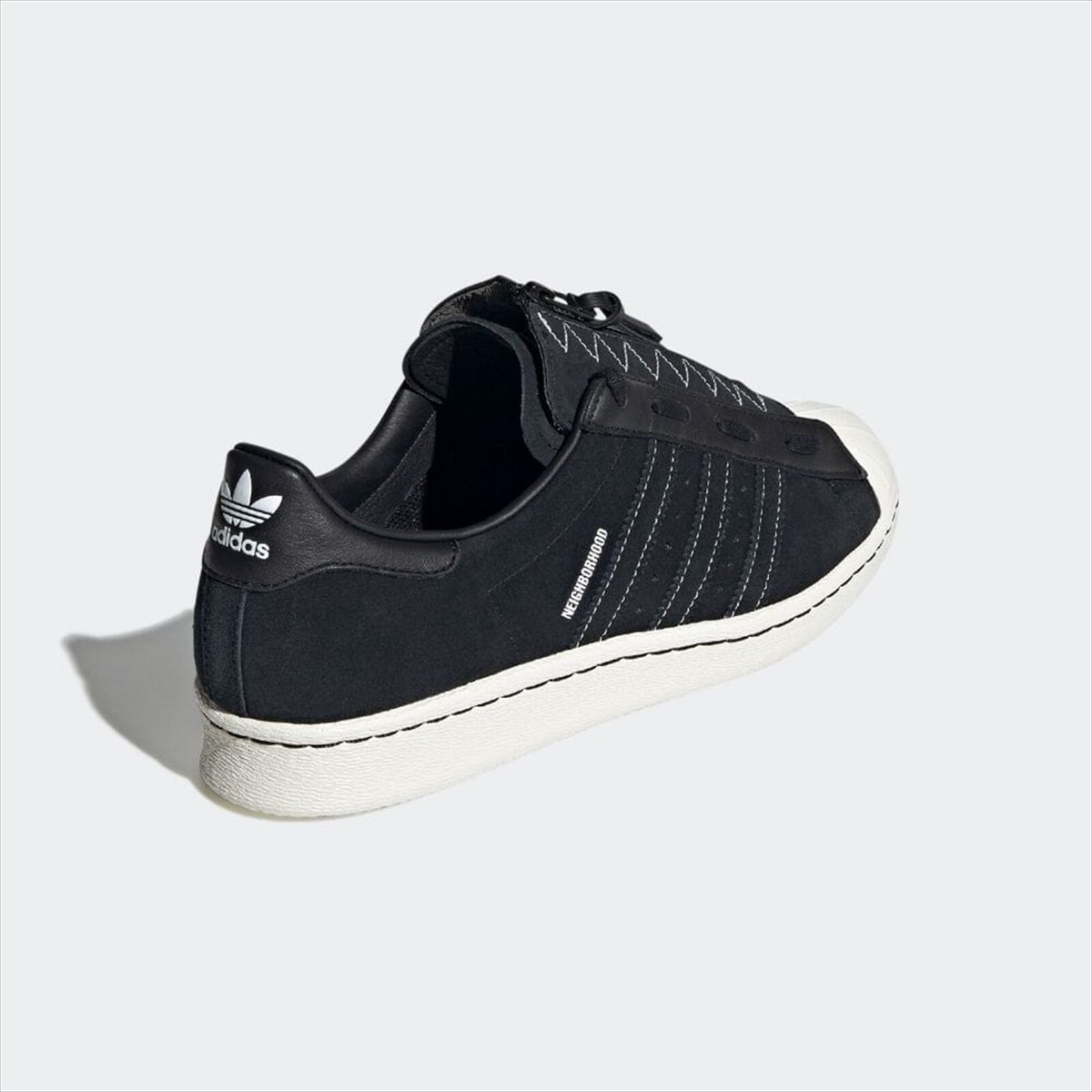 NEIGHBORHOOD ADIDAS ORIGINALS SUPERSTAR SS80S NBHD BLACK WHITE GX1400 US 5