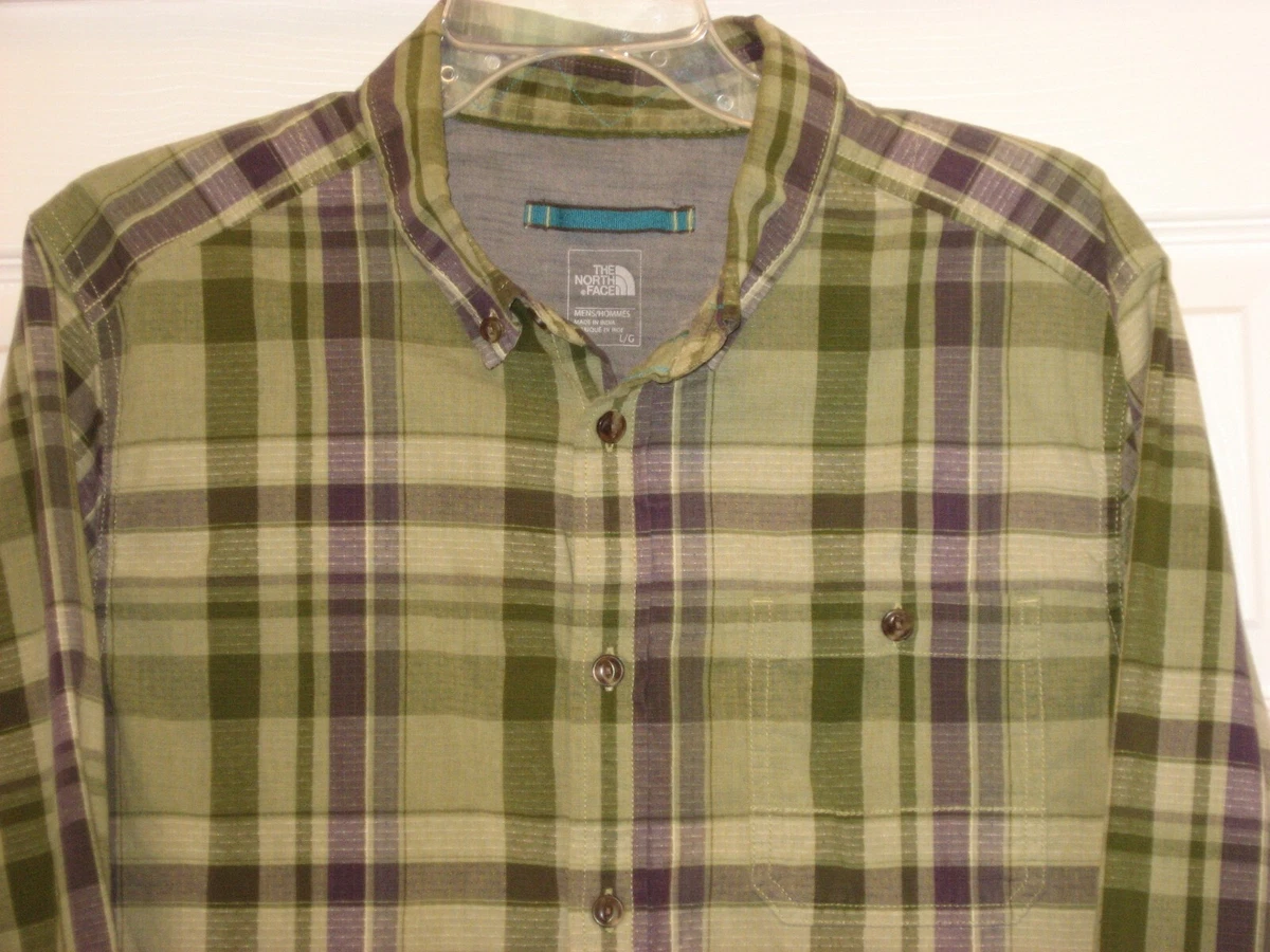 North face men's button hotsell down shirts