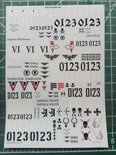 Imperial Guard Baneblade transfer sheet - War...