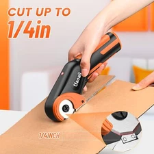 Cordless Electric Scissors, Electric Cardboard Box Rotary Cutter Carpet Cutter
