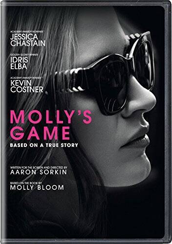 Molly's Game - DVD By Jessica Chastain - GOOD