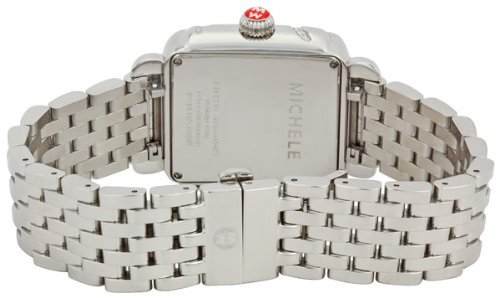 Michele Deco Safari Zebra Diamond Ladies Watch, Stainless Steel | eBay