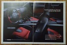 2004 MAZDA RX-8 A Sports Car Like No Other 2 Page Magazine Ad