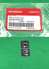 Genuine Honda 87528-Z4M-000 MARK CHOKE EMBLEM DECAL GX120 GX160 OEM