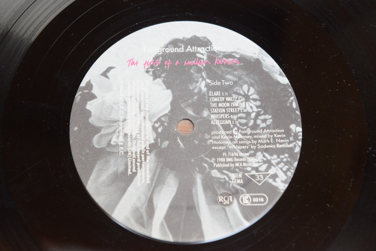 Fairground Attraction ‎ The First Of A Million Kisses LP RCA ‎PL