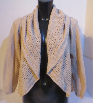 C&A CLOCKHOUSE ° hübsche Strickjacke 158 164 braun Mädchen