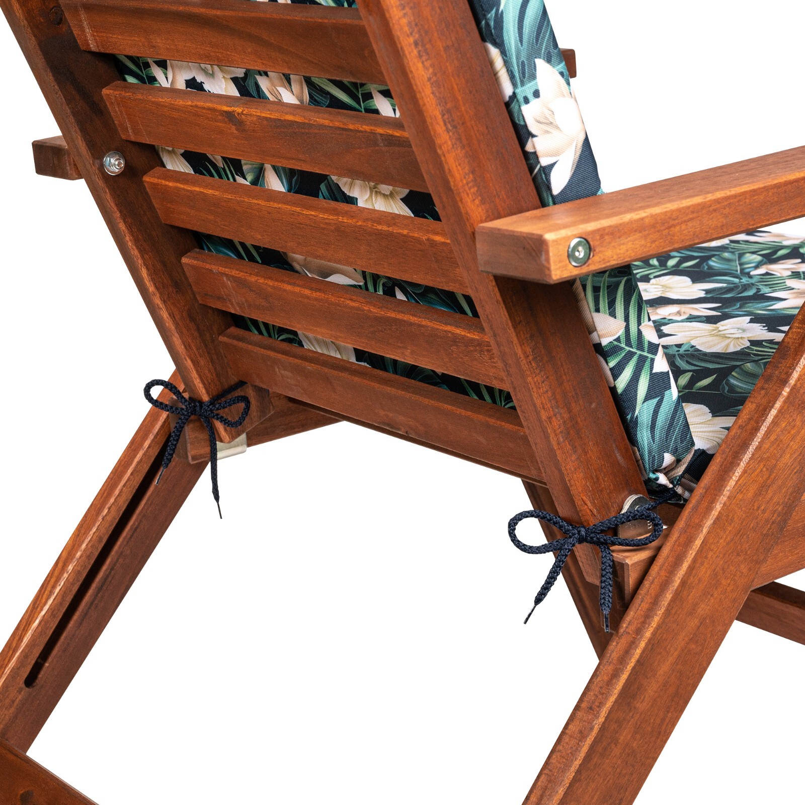 Waterproof Low Back Chair Cushion Seat Pad Garden Outdoor Patio