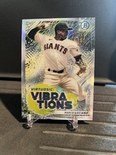 2022 BOWMAN CHROME Marco Luciano VIRTUOSIC VIBRATIONS REFRACTOR RC Giants VV-6