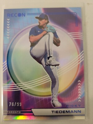Ricky Tiedemann Recon Blue 70/99 2023 Panini Chronicles Baseball | eBay