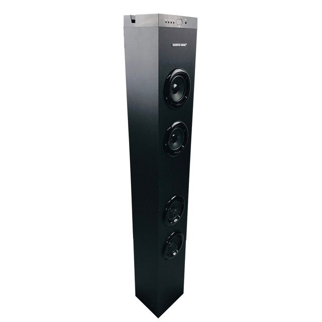 sharper image wireless tower speaker sbt 1004
