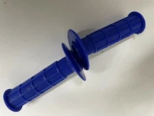 MX VINTAGE STYLE DARK BLUE FULL WAFFLE GRIPS  HONDA XR XL CR MR SL CRF MT 7/8"  