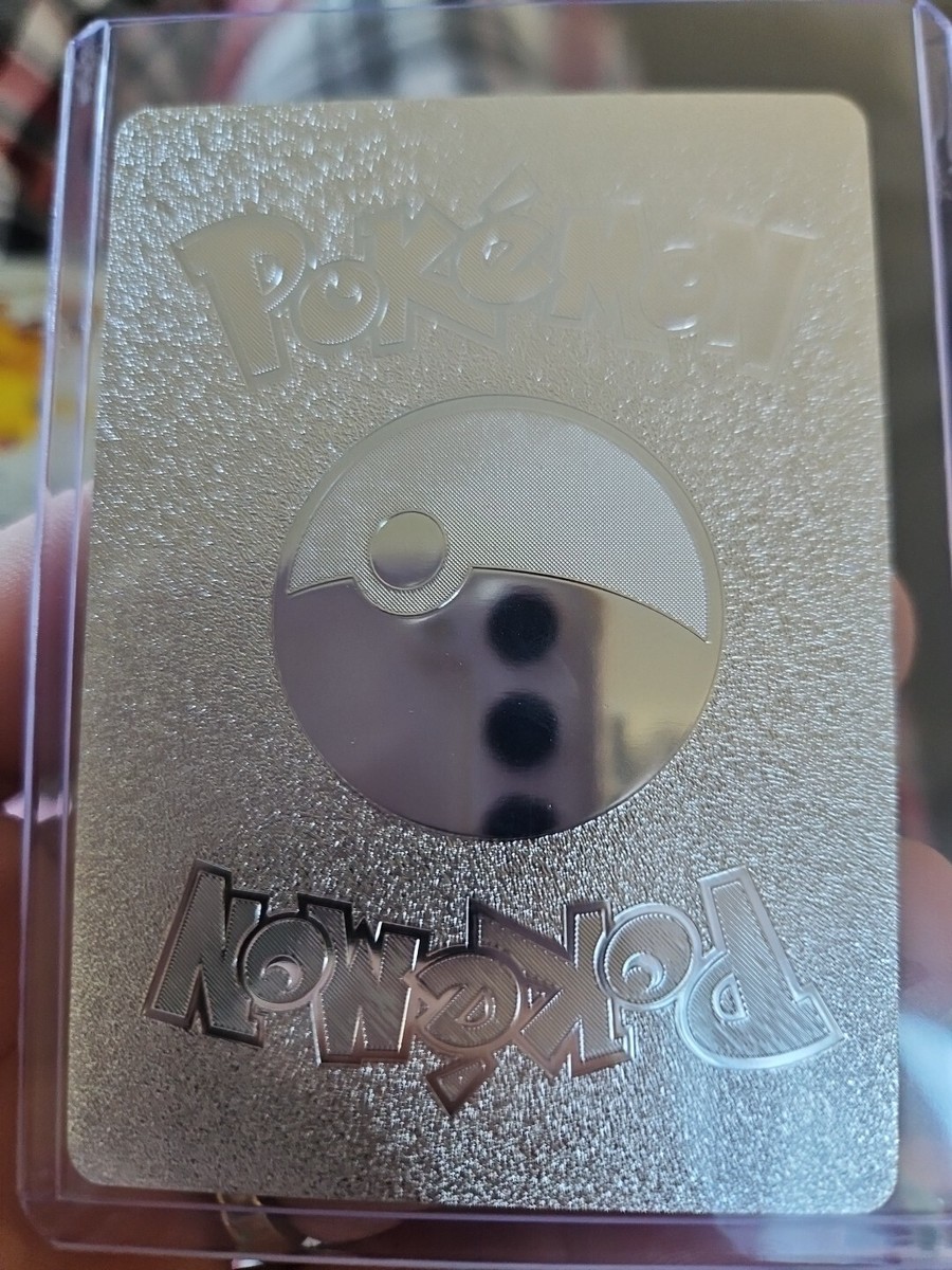 Pikachu V Silver Foil Fan Art Vinyl Collector Pokemon Card 170/185