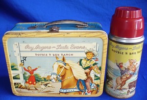 roy rogers and dale evans double r bar ranch lunch box