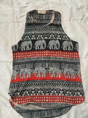 ginger g top women size small tank top shirt