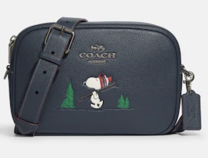 関税込【COACH×PEANUTS 】Cargo Camera Bag - Snoopy Print COACH® Outlet | Coach X Peanuts Jamie Camera Bag In