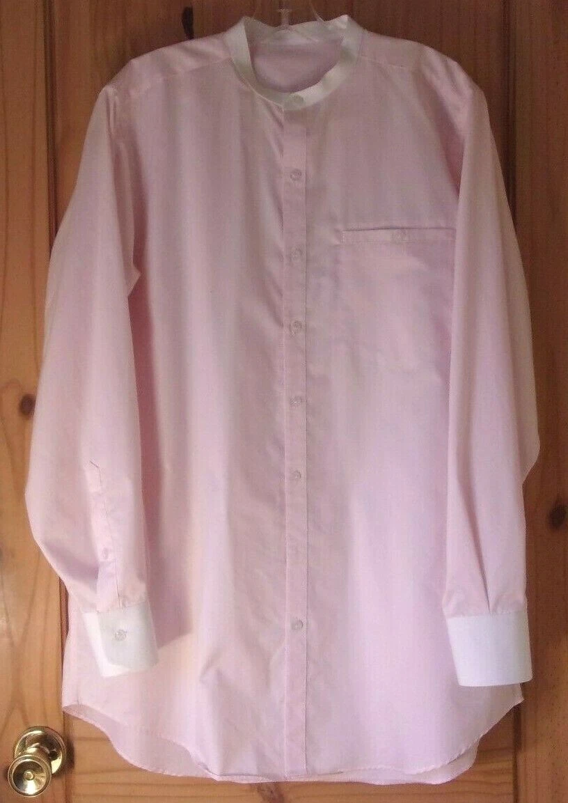 collarless dress shirt big and tall Collarless Dress Shirt
