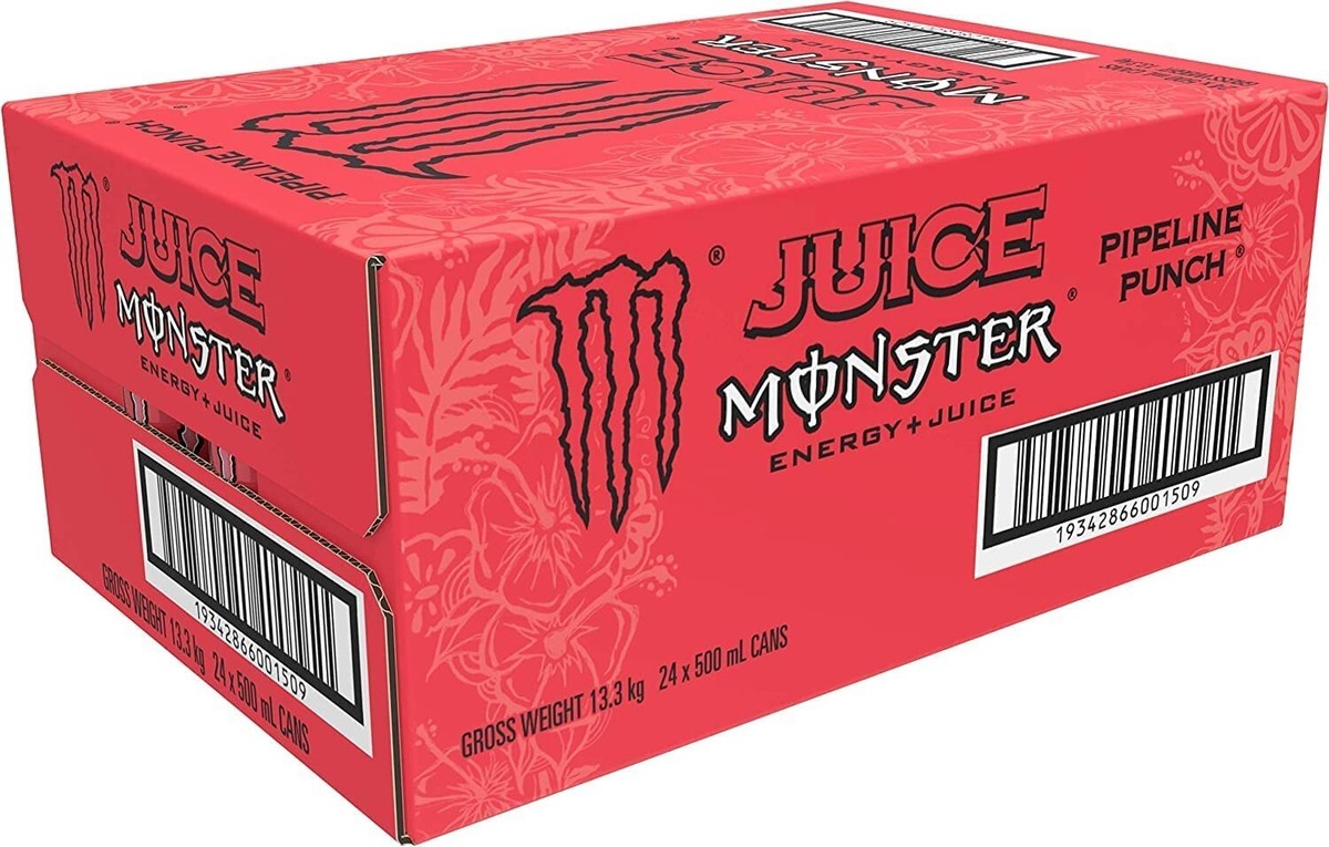 Monster Pipeline Punch 24 x 500ml | eBay Australia