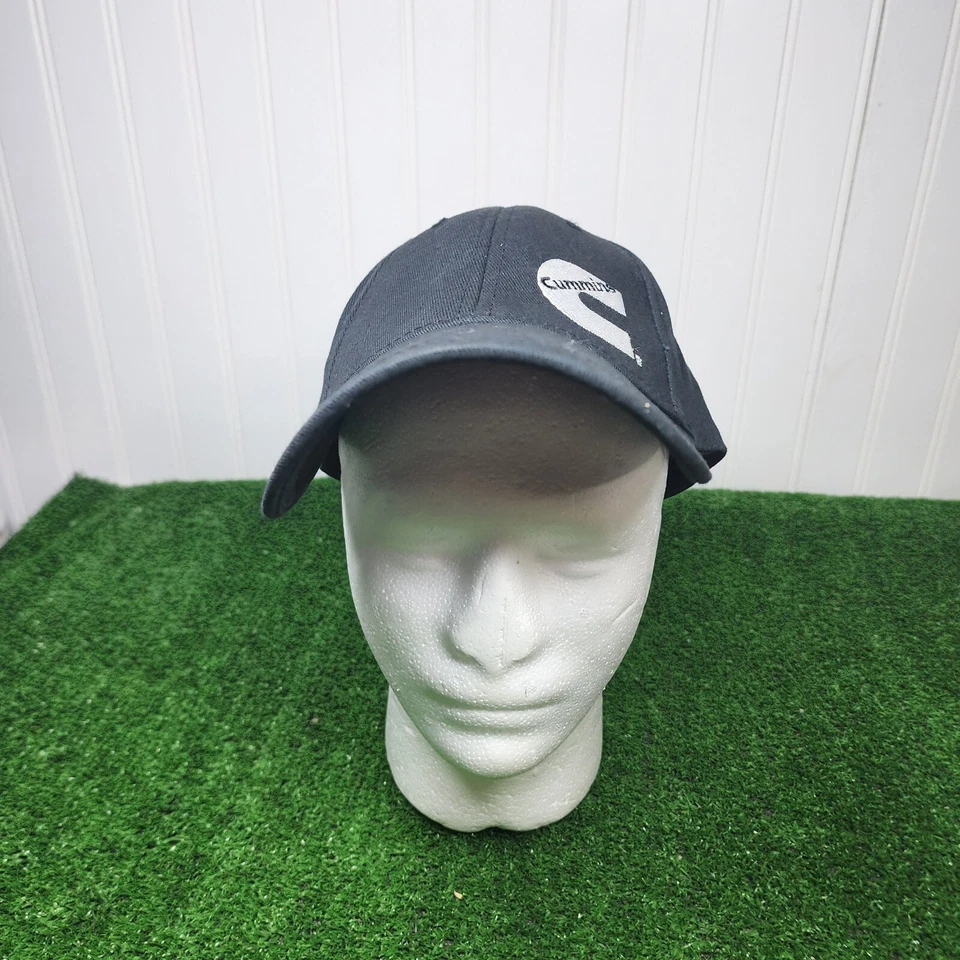 Cummins Black Fitted BDA Stretch Fit Hat Ball Cap - Image 2 of 4