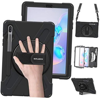  for Galaxy Tab S6 Case,[Support S Pen Tab S6 10.5'' T860/T865/T867 Black