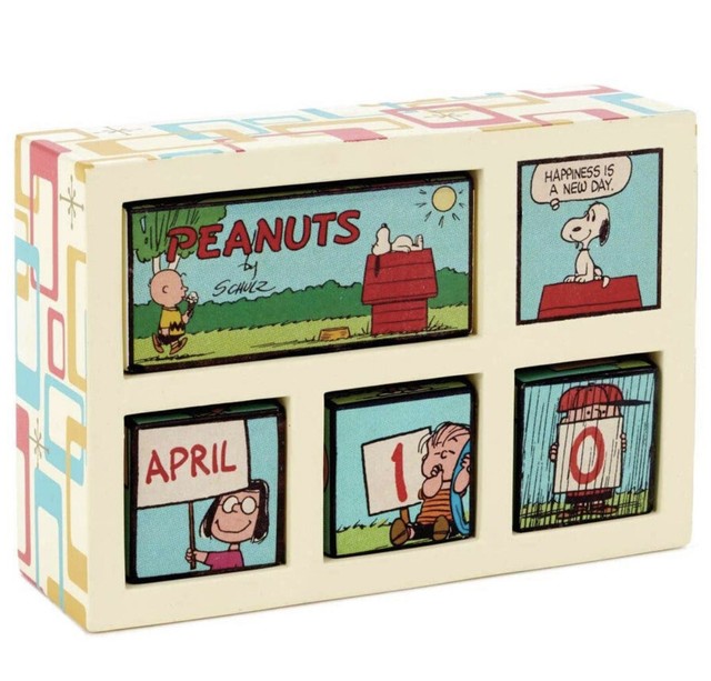 Peanuts Happiness Is A New Day Perpetual Calendar By Hallmark EBay